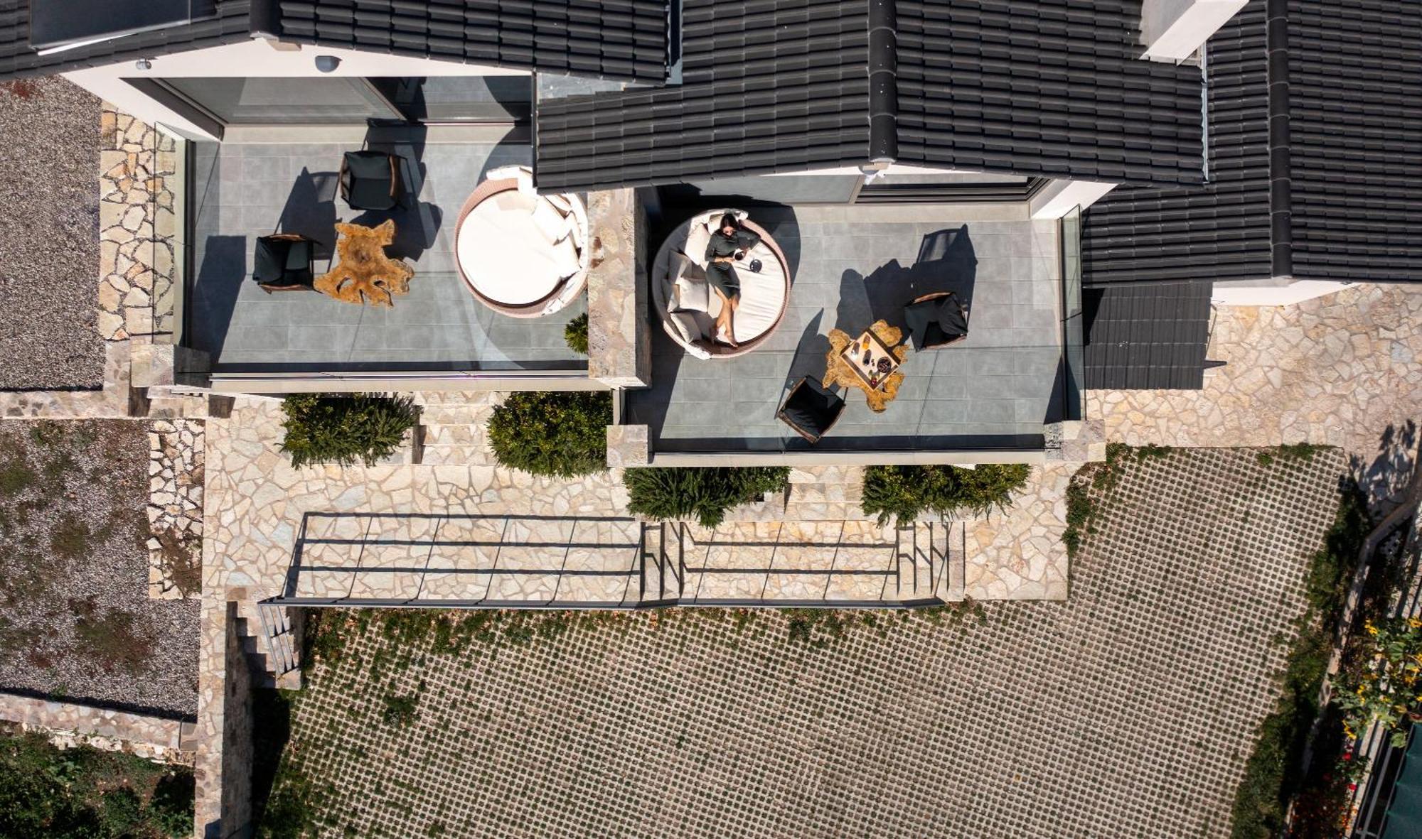 Evora Luxury Suites Mega Chorio Exterior foto