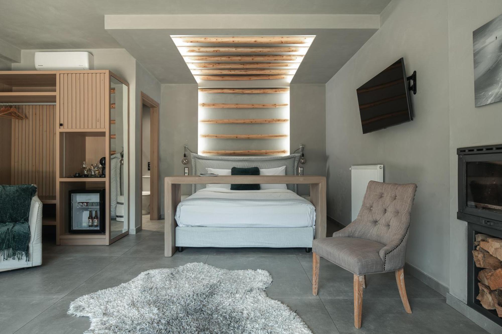 Evora Luxury Suites Mega Chorio Exterior foto