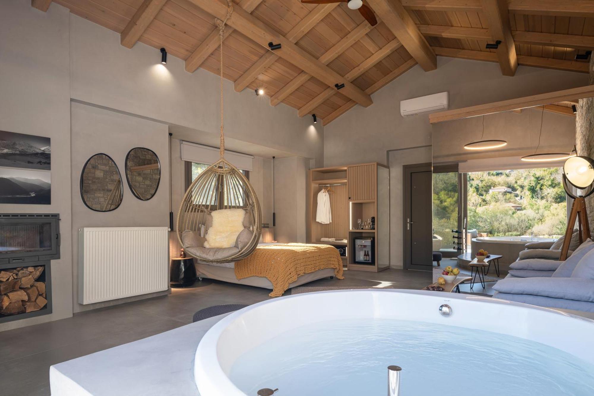 Evora Luxury Suites Mega Chorio Exterior foto
